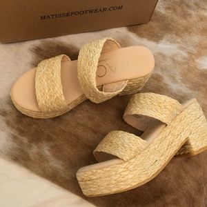 Matisse block heels